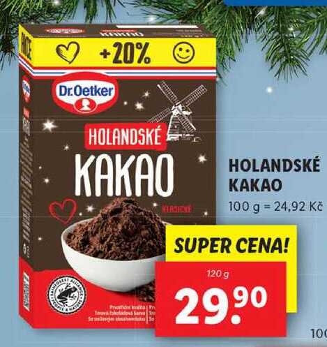 HOLANDSKÉ KAKAO, 120 g