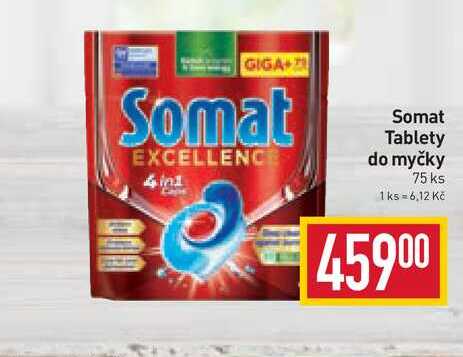 Somat All in One Extra Tablety do myčky v akci | AkcniCeny.cz
