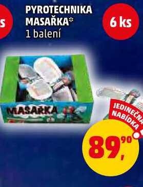 PYROTECHNIKA MASAŘKA, 1 balení