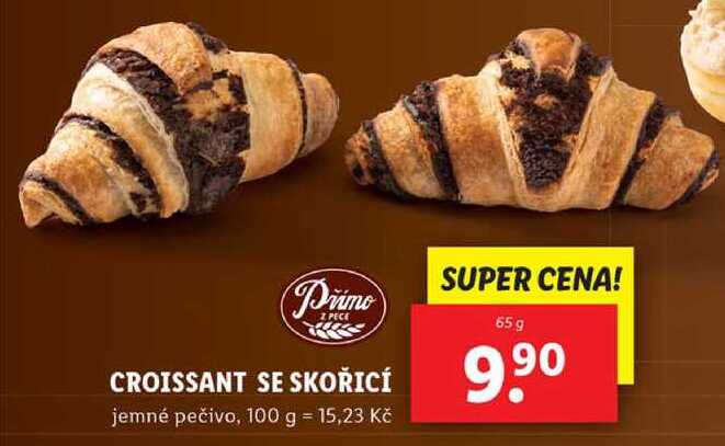 CROISSANT SE SKOŘICÍ, 65 g
