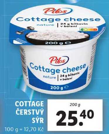 COTTAGE ČERSTVÝ SÝR, 200 g