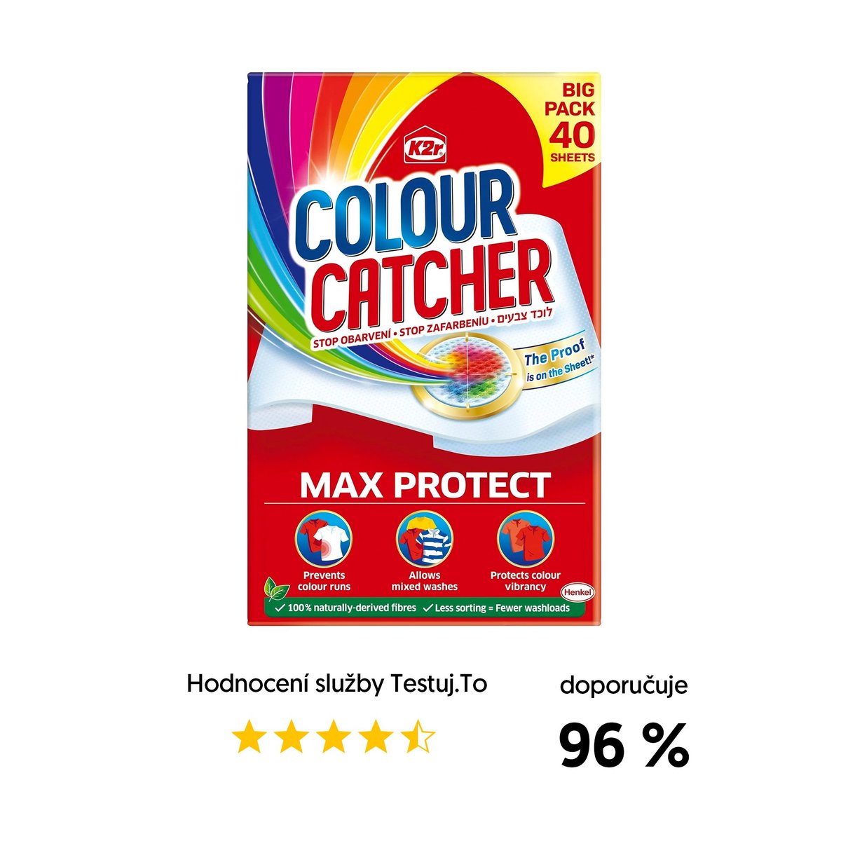 Colour Catcher Prací ubrousky proti obarvení