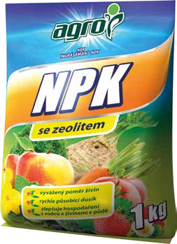 Agro Hnojivo NPK se zeolitem 1 kg