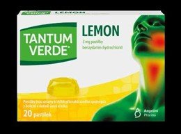 TANTUM VERDE® Lemon 3 mg 20 pastilek