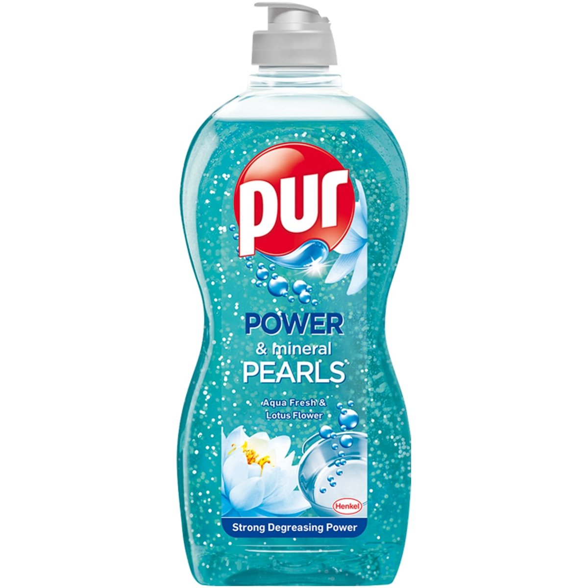 Pur Power & Mineral Pearls Aqua Fresh & Lotus Flower prostředek na ruční mytí nádobí