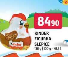  KINDER FIGURKA SLEPICE 138 g 