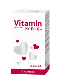 Vitamín K2+D3+Q10 60 tobolek