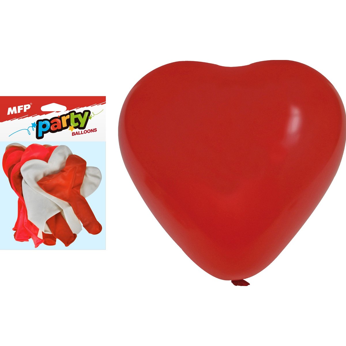 Nafukovací balónky ve tvaru srdce