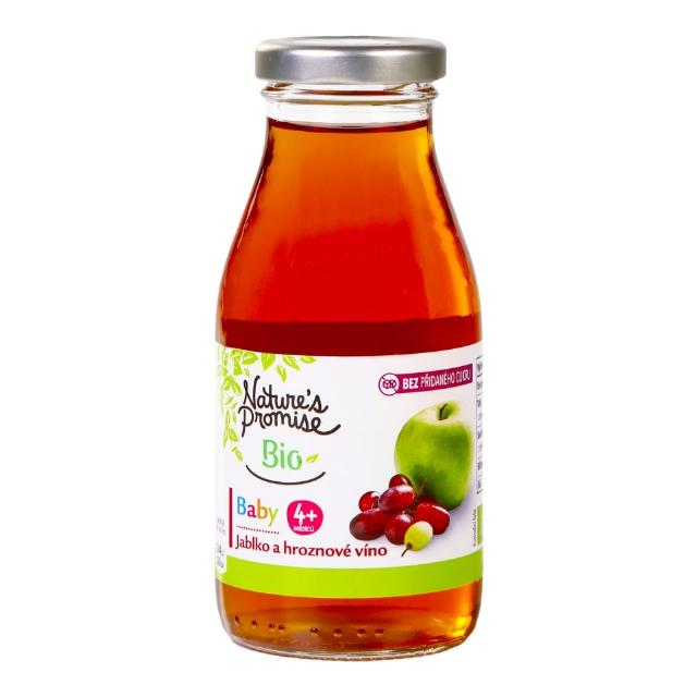 Nature's Promise Bio Baby Nápoj jablko a hrozny