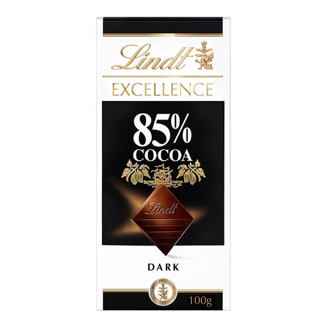 Lindt Excellence Extra Hořká čokoláda 85%