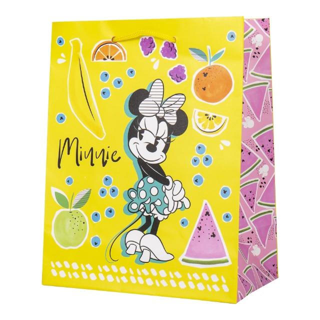 Dárková taška velikost M motiv Minnie s ovocem