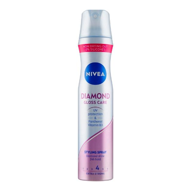 Nivea Diamond Gloss Care lak na vlasy