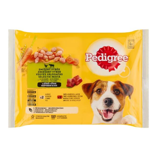 Pedigree Smíšený výběr se zeleninou ve šťávě