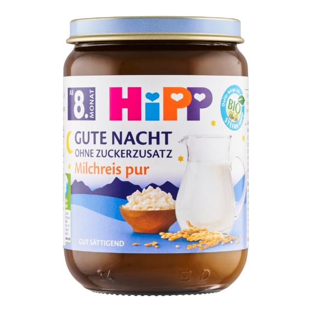 HiPP Bio Kaše mléčná rýžová na dobrou noc