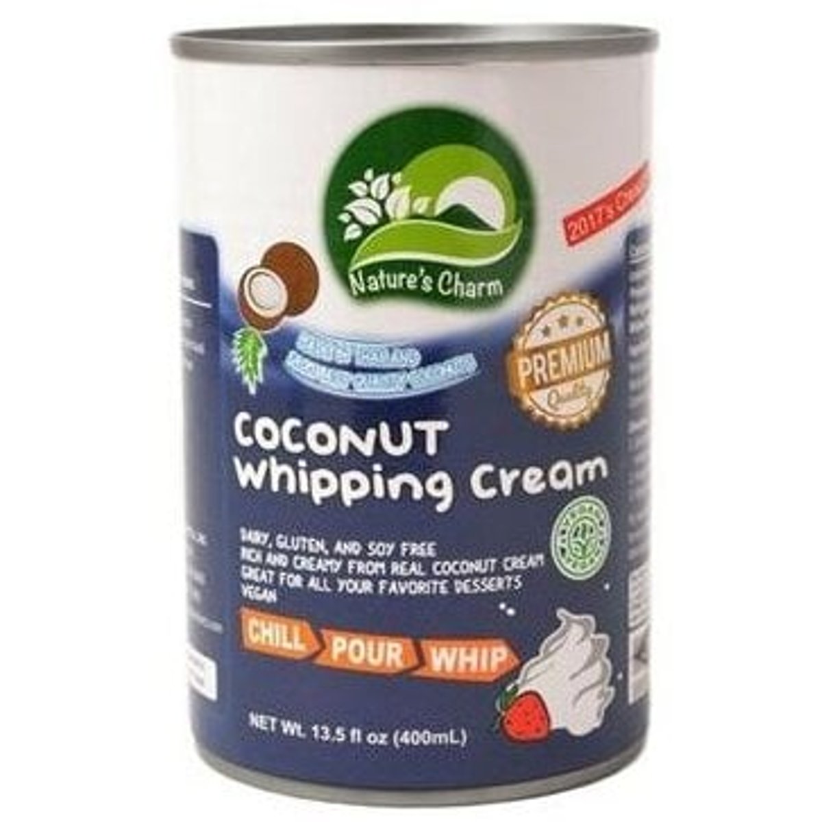 Nature's Charm Coconut whipping cream