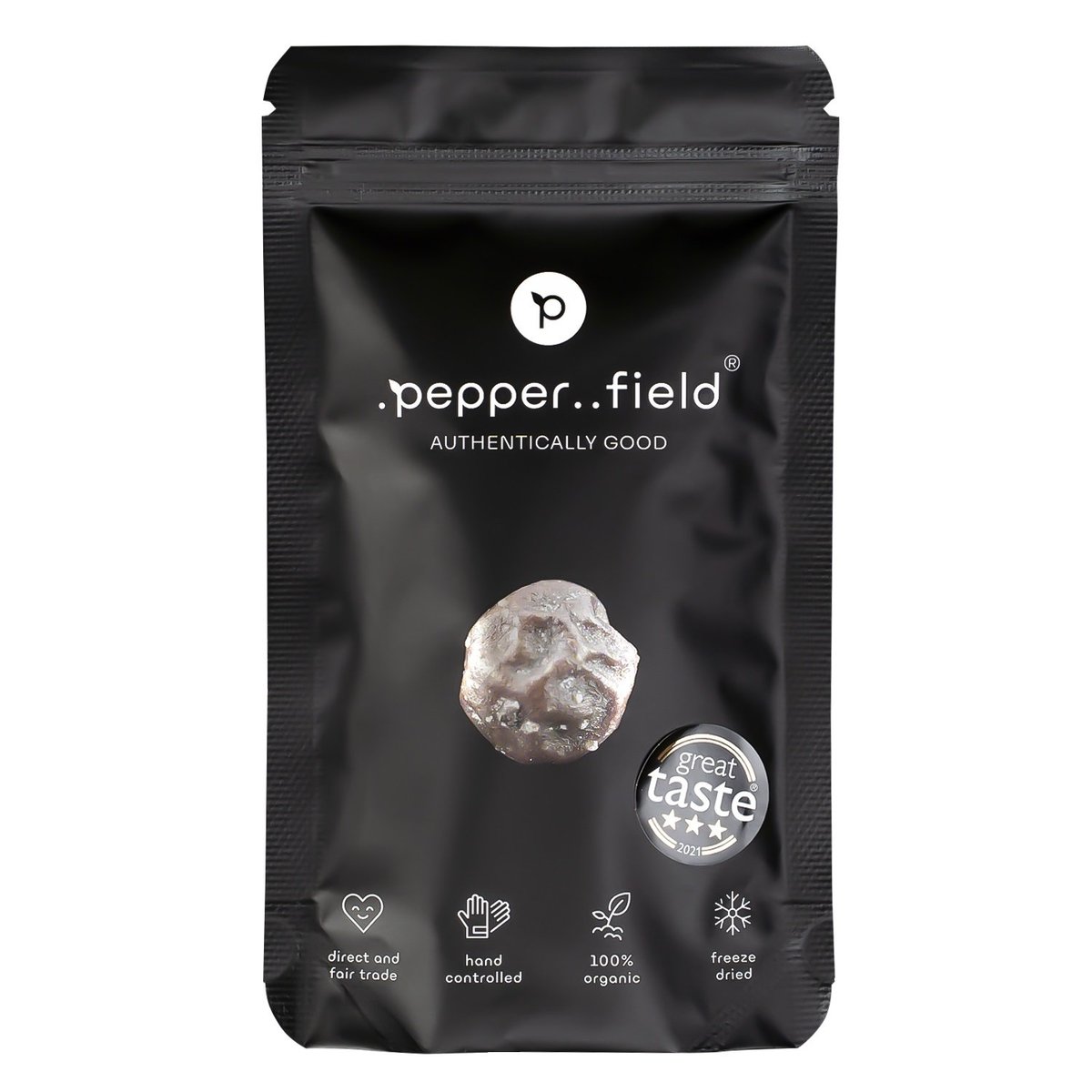 .pepper..field Zelený lyofilizovaný Kampotský pepř se solí – exclusive