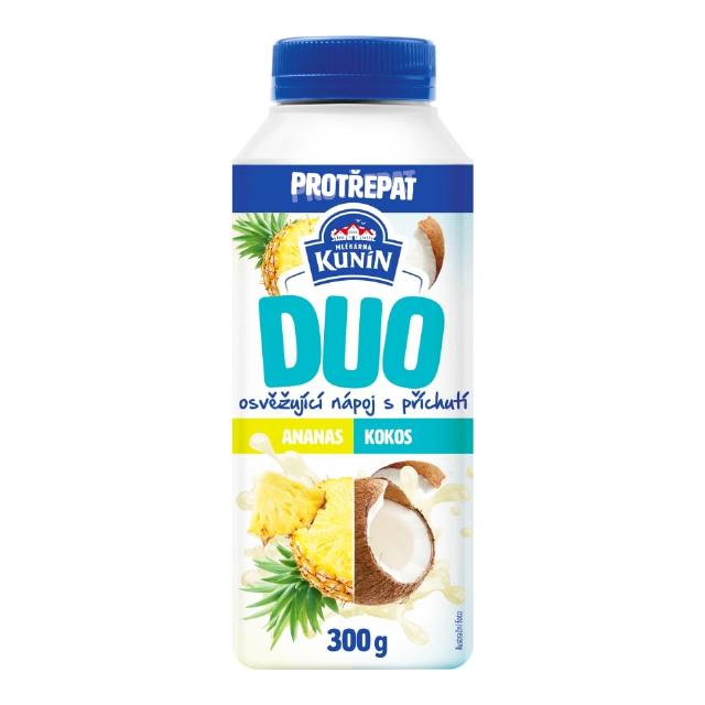 Kunín Duo nápoj příchuť ananas kokos