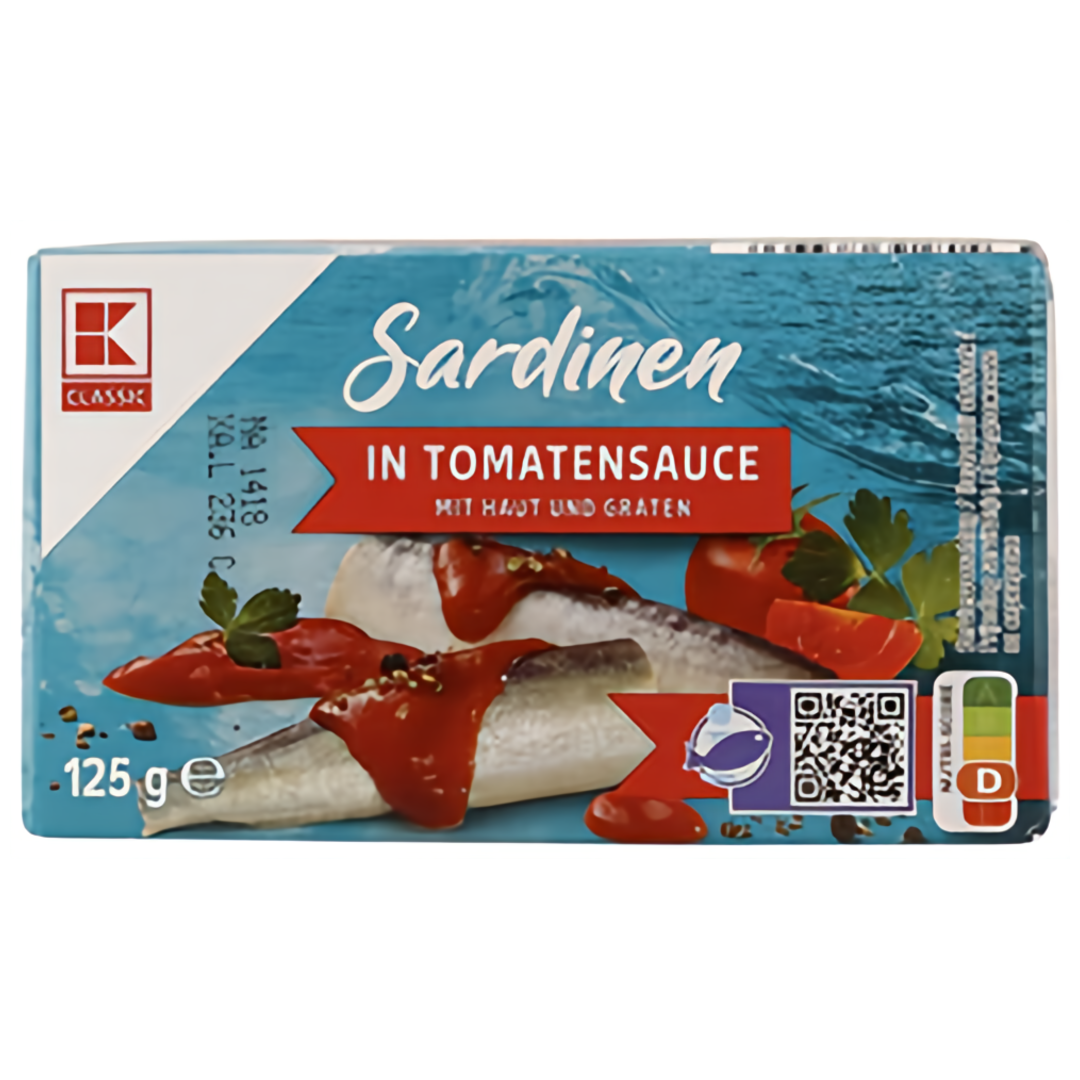 K-Classic Sardinky v tomatové omáčce