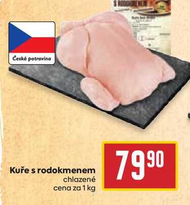 Kuře s rodokmenem chlazené cena za 1 kg 
