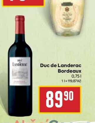 Duc de Landerac Bordeaux 0,75l