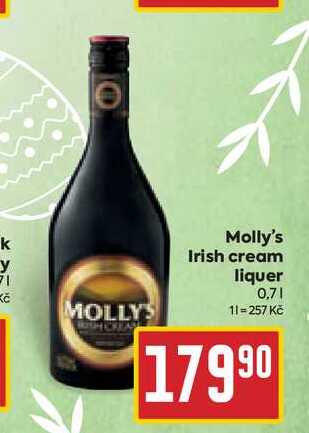 Molly's Irish cream liquer 0,7l