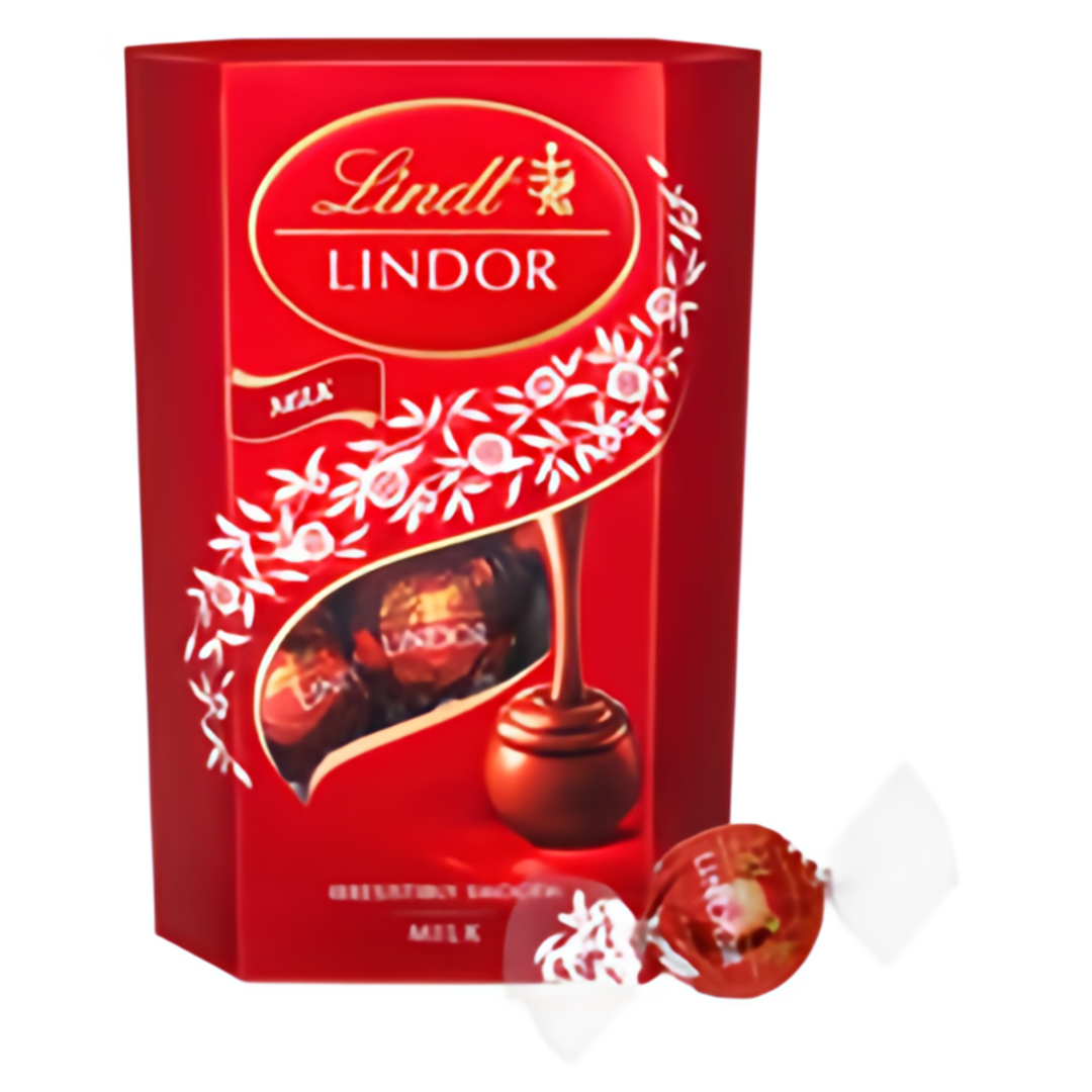 Lindt Lindor Mléčná čokoláda s jemnou krémovou náplní