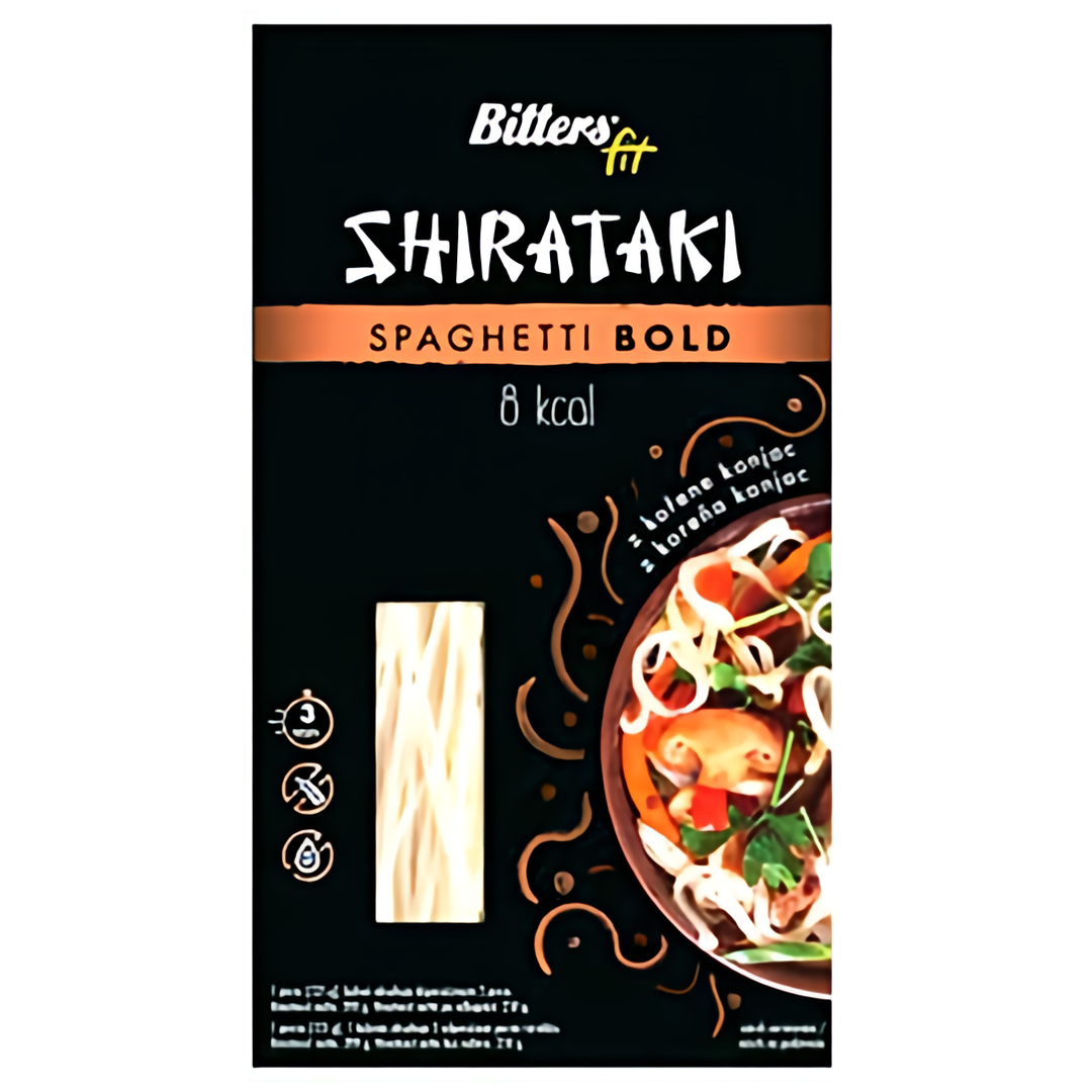 Bitters Fit Shirataki Špagety Bold
