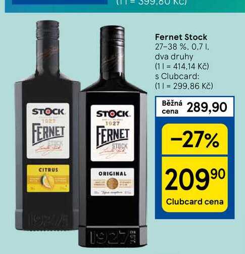 Fernet Stock v akci