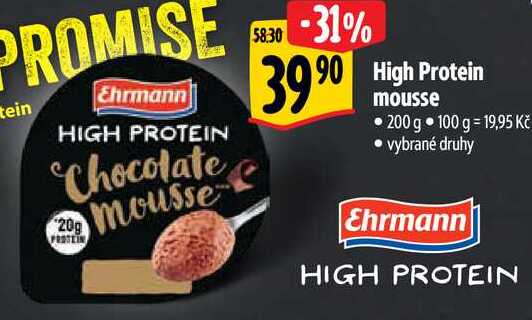 High Protein mousse, 200 g