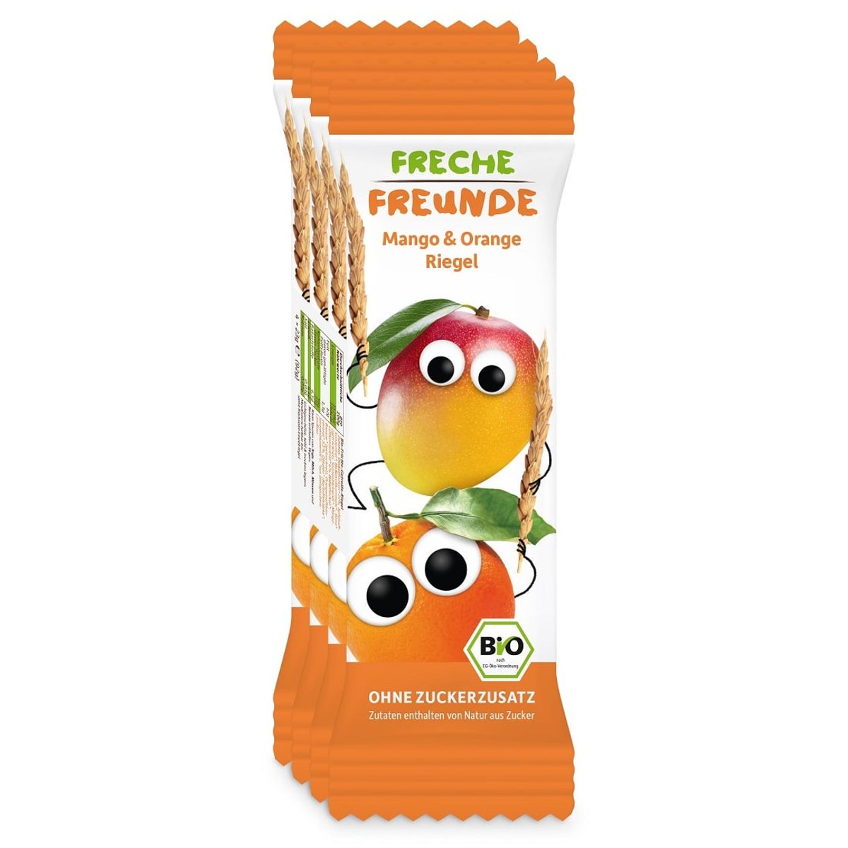 Freche Freunde BIO Ovocná tyčinka mango a pomeranč (4×23g)