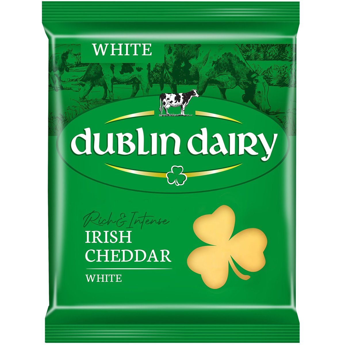 Dublin Dairy Irish cheddar white bloček