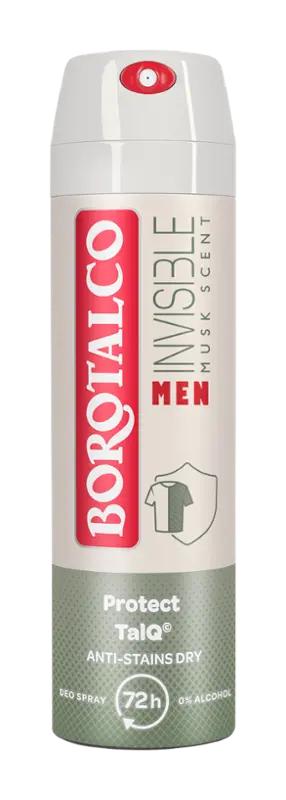 Borotalco Deodorant sprej Invisible Musk Scent, 150 ml