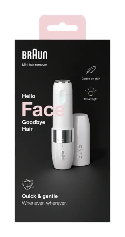 Braun Elektrický odstraňovač chloupků na obličeji Braun Face Mini Hair Remover FS1000, 1 ks