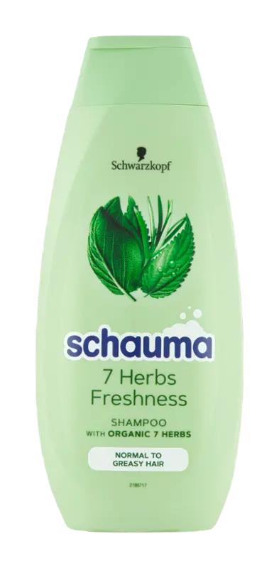 Schauma Šampon 7 Herbs Freshness, 400 ml