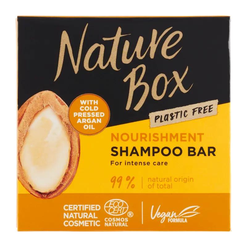 Nature Box Tuhý šampon Nourish & Soothe Argan, 85 g