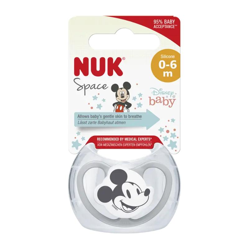 NUK Dudlík Space Disney Mickey 0-6m, 1 ks
