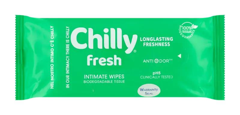 Chilly Intimní ubrousky Fresh, 12 ks