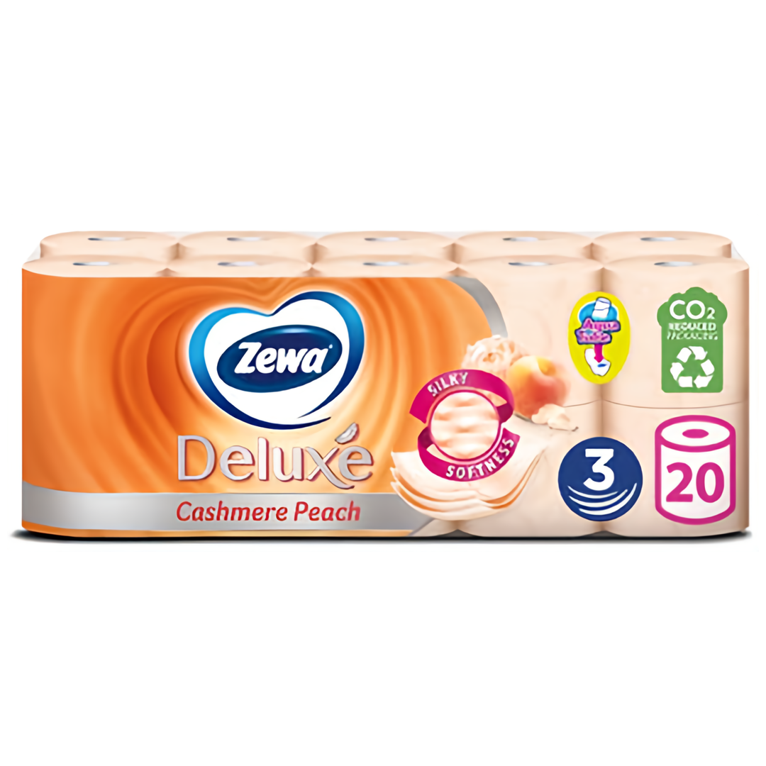 Zewa DeLuxe Peach Toaletní papír 3-vrstvý
