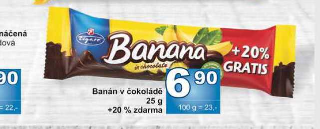 Banán v čokoládě 25 g