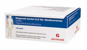 Magnesii Lactici 0.5 tbl. Medicamenta 100 tablet