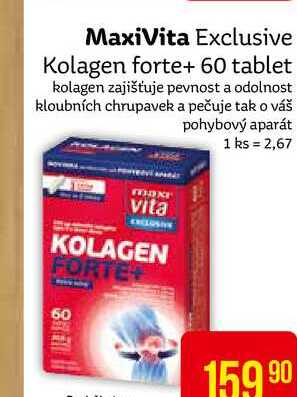 MaxiVita Exclusive Kolagen forte+ 60 tablet 
