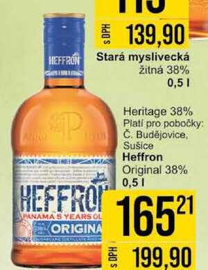 Heffron Original 38%, 0,5 l