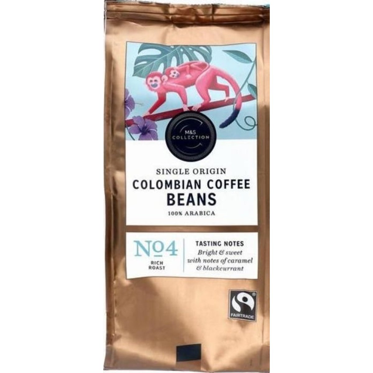 Marks & Spencer Středně pražená kolumbijská káva (100% Arabica) zrnková