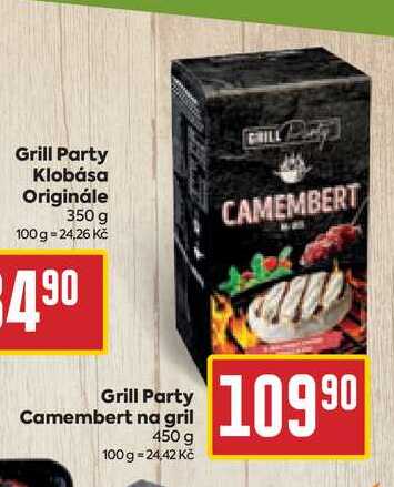 Grill Party Camembert na gril 450 g