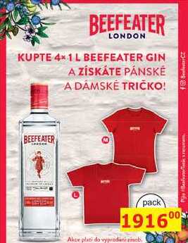 Beefeater London dry gin 4x1l