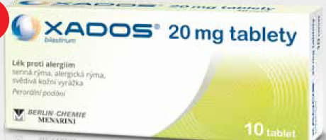 Xados® 20 mg tablety