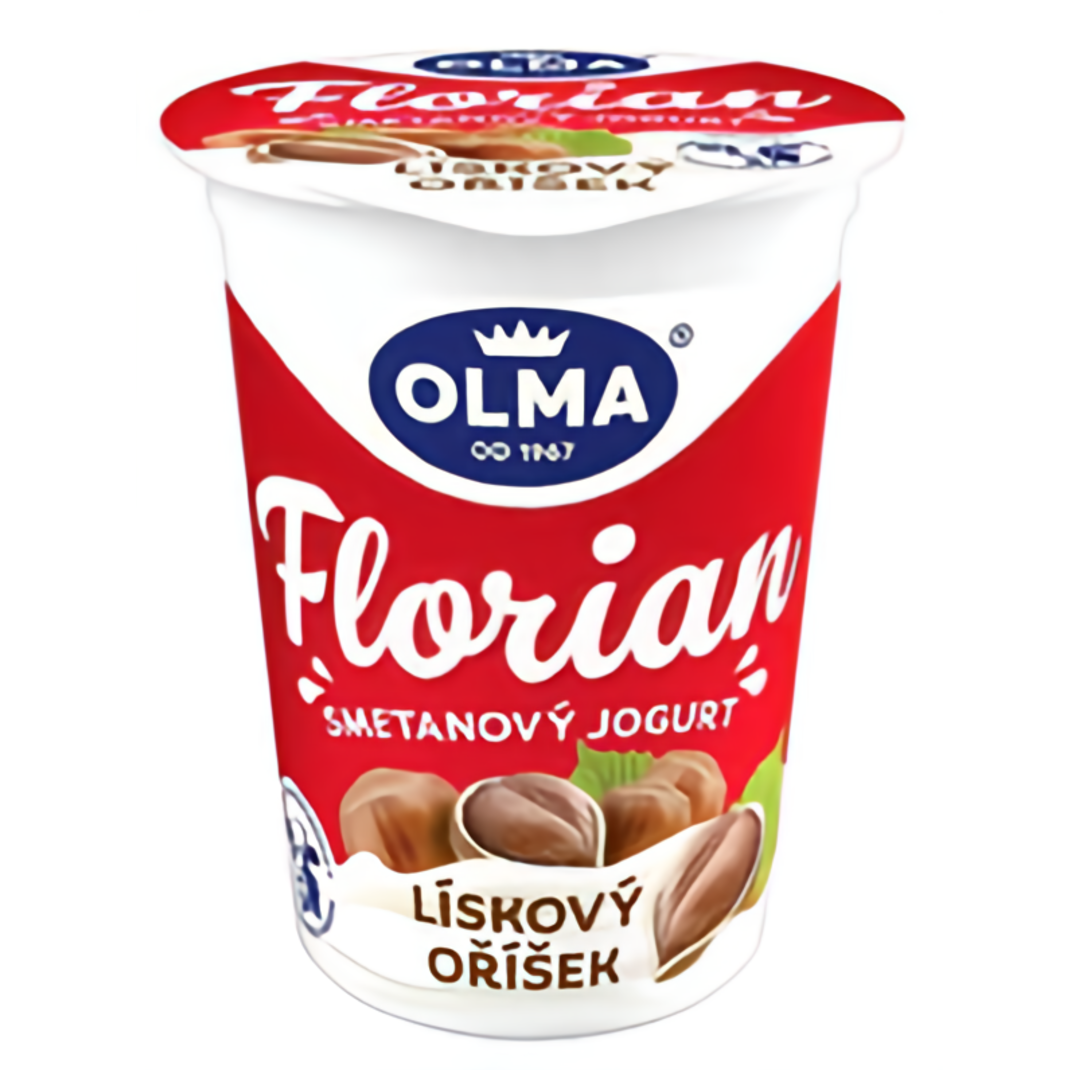 Olma Florian Smetanové pokušení jogurt lískový oříšek