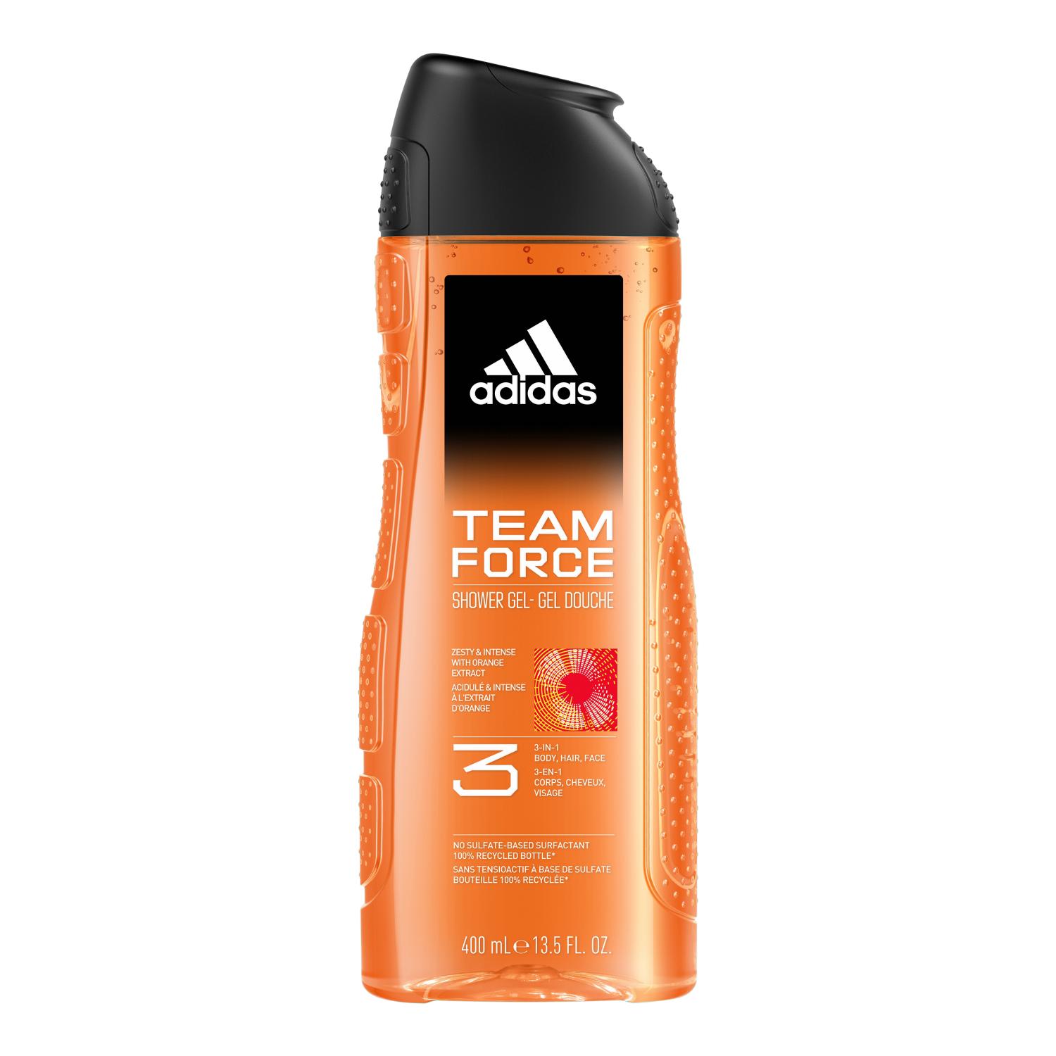 Adidas Team Force, pánský sprchový gel, 400 ml