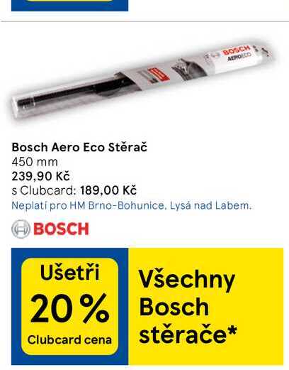 Bosch Aero Eco Stěrač