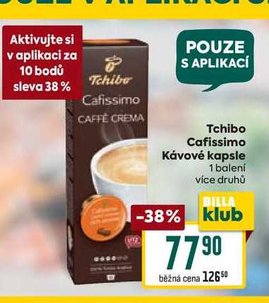 Tchibo Cafissimo Kávové kapsle 1 balení 